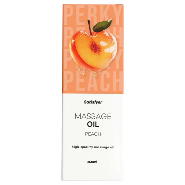 Satisfyer - masszázsolaj - barack (250 ml)