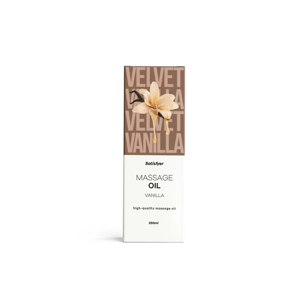 Satisfyer - masszázsolaj - vanília (250ml)
