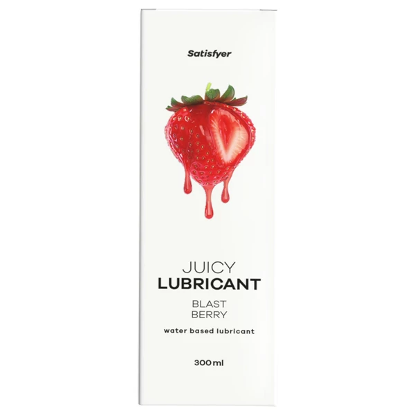Satisfyer - ízesített síkosító - eper (300ml)