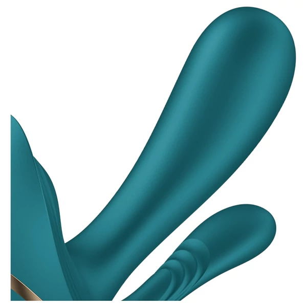 Satisfyer Top Secret+ - 3 ágú, hordható vibrátor (zöld)
