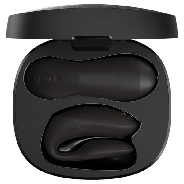 We-Vibe Chorus Pro - okos, távirányítós párvibrátor (fekete)