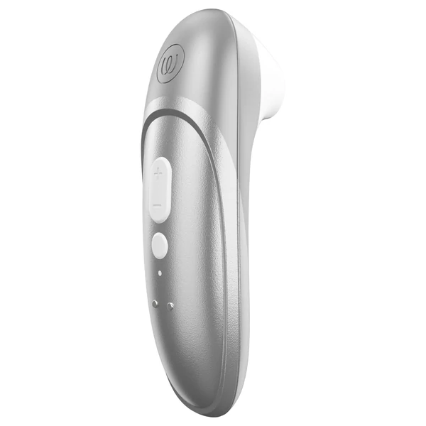 Womanizer Pro - léghullámos csiklóizgató (szürke)