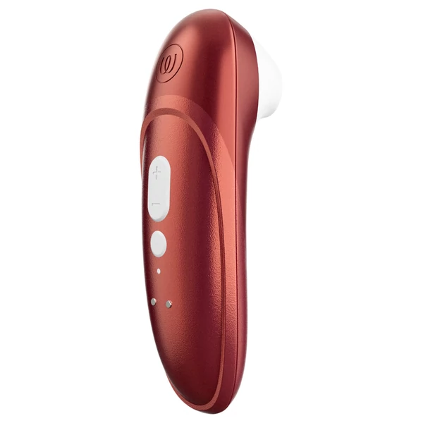 Womanizer Pro - léghullámos csiklóizgató (piros)