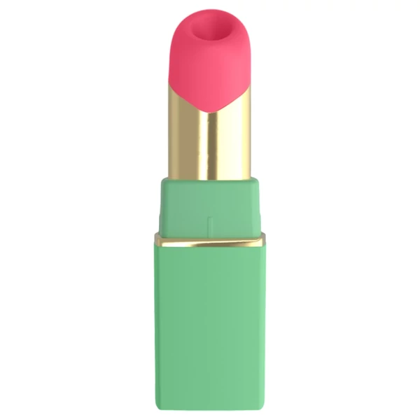 Womanizer Beauty - rúzs alakú léghullámos csiklóizgató (zöld)