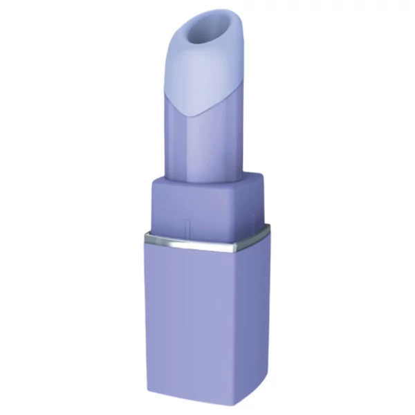 Womanizer Beauty - rúzs alakú léghullámos csiklóizgató (lila)