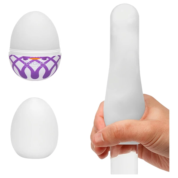 TENGA Egg Mesh - tojás maszturbátor (1 db)