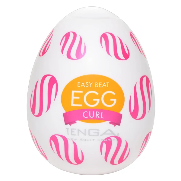 TENGA Egg Curl - tojás maszturbátor (1 db)