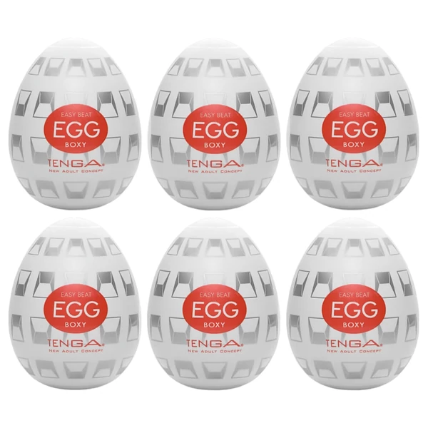 TENGA Egg Boxy - maszturbációs tojás (6db)