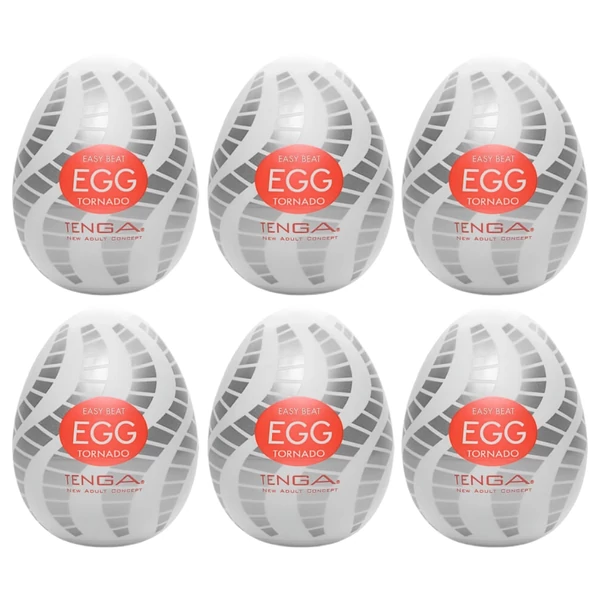 TENGA Egg Tornado - tojás maszturbátor (6 db)