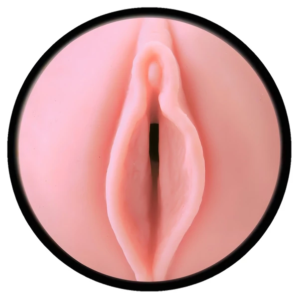 Fleshlight Pink Lady Destroya - élethű művagina tokban (testszínű)