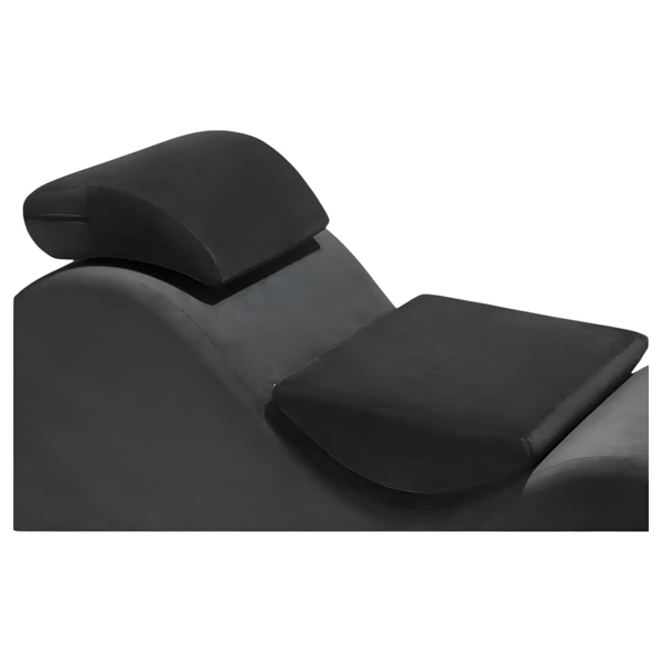 Liberator Esse Lounger - variálható tantra fotel (fekete)