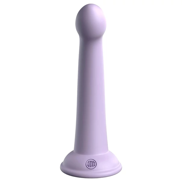 Dillio Secret Explorer - tapadókorongos dildó (17cm) - lila