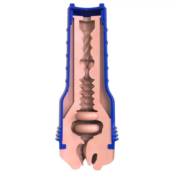 Fleshlight Boost Blow - élethű száj maszturbátor (testszínű)