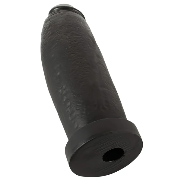 realistixxx Real Giant - giga dildó - 30 cm (fekete)