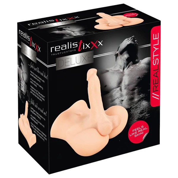 realistixxx Deluxe Man 02 - férfi torzó (natúr)
