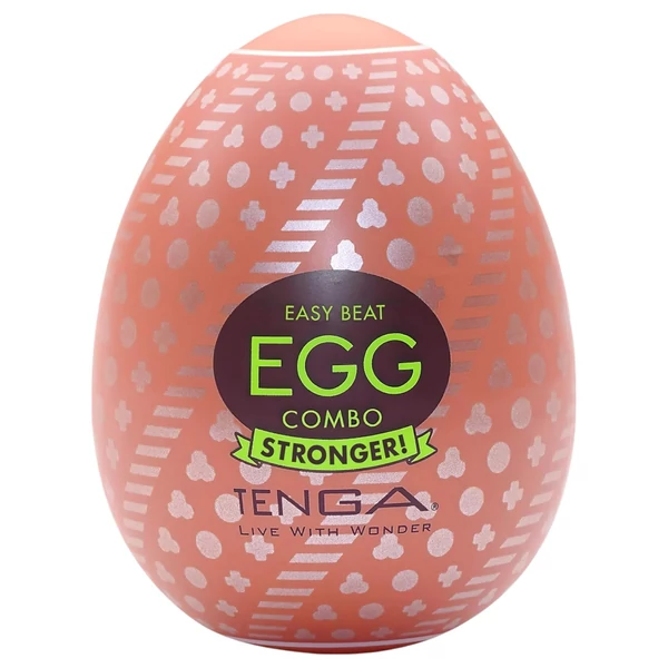 TENGA Egg Combo Stronger - tojás maszturbátor (1 db)