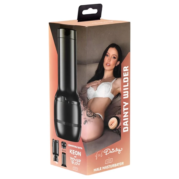 Kiiroo Dainty Wilder - művagina - PowerBlow kompatibilis (natúr)