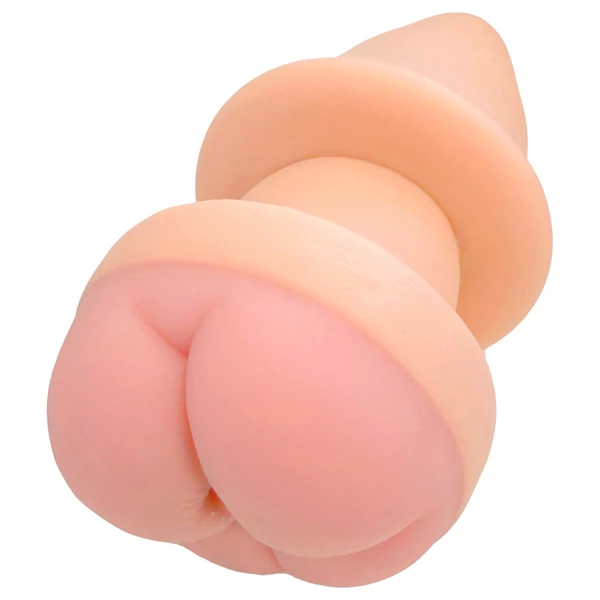 Nature Skin - anál plug és péniszköpeny (testszínű) 