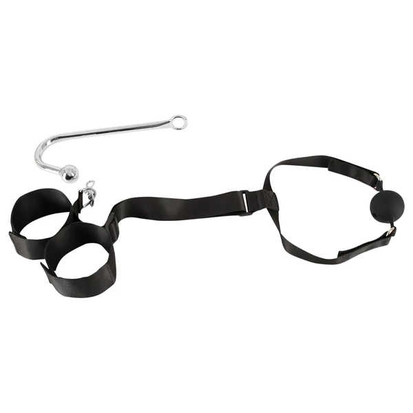 Bad Kitty - bondage szett (fekete)
