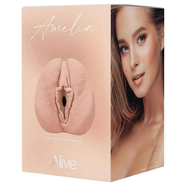 Alive Amelia S - műpunci maszturbátor (testszínű)