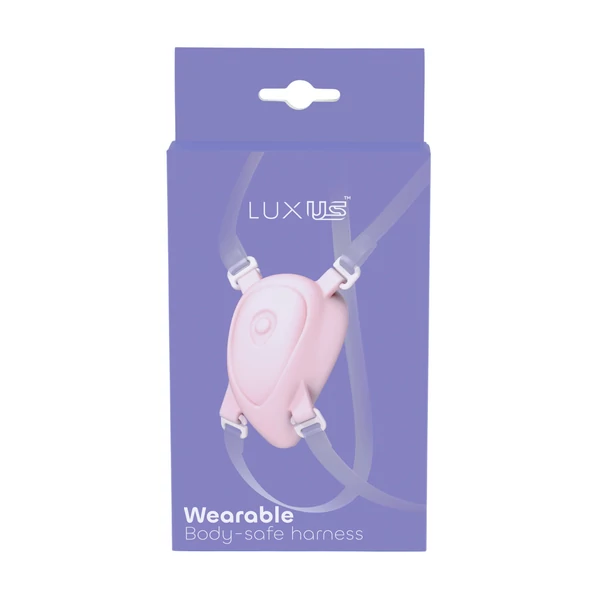 LUXUS Wearable Harness - testhám pótcsomag LuxHer-hez (rózsaszín)