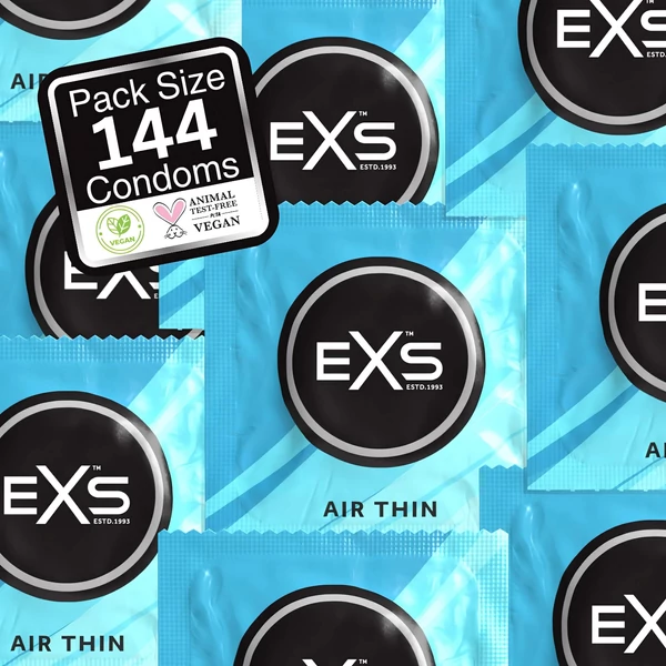 EXS Air Thin - latex óvszer (144db)