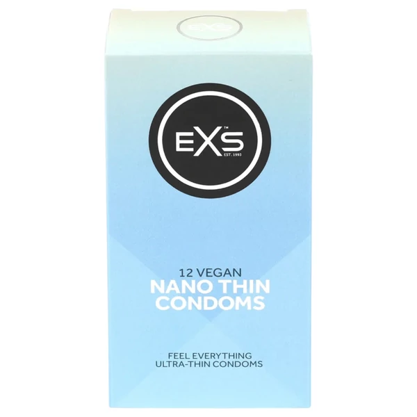 EXS Nano Thin - ultra vékony óvszer (12 db)