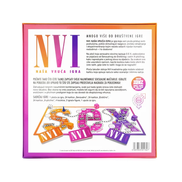 AVK: Adsz Vagy Kapsz - felnőtt szex társasjáték (horvát nyelven)