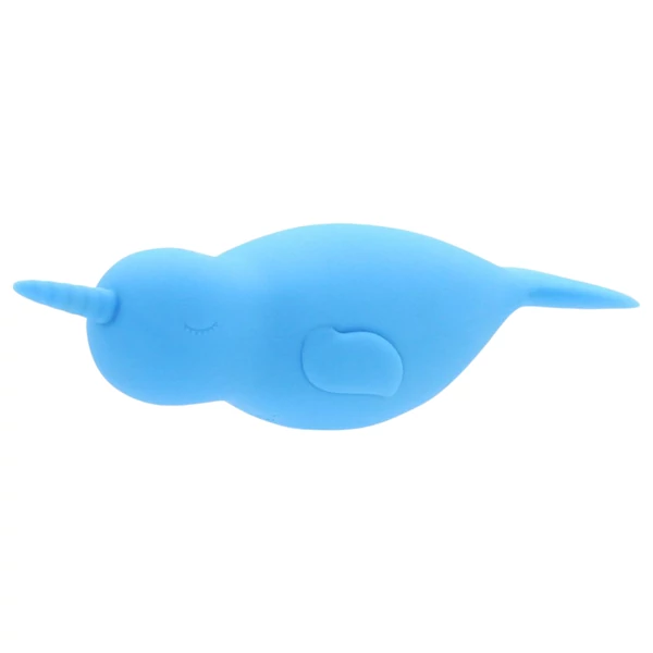 Unihorn Of The Sea - akkus narvál csiklóizgató (kék)