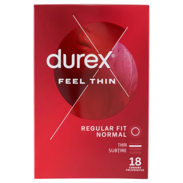 Durex Feel Thin - élethű érzés óvszer (18 db)