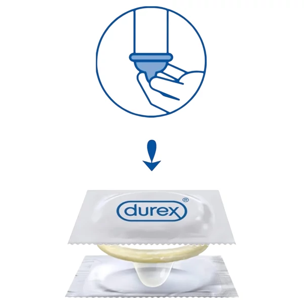 Durex Invisible Slim - vékony óvszer (10 db)
