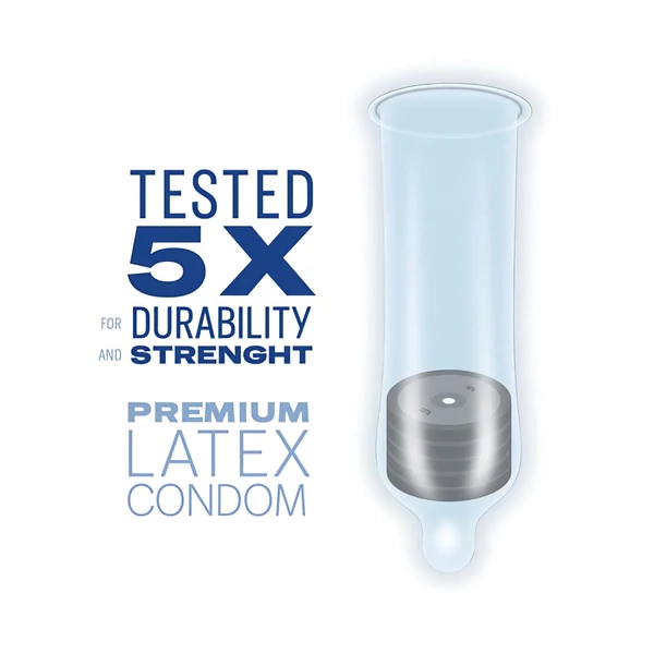 Durex Invisible Slim - vékony óvszer (10 db)