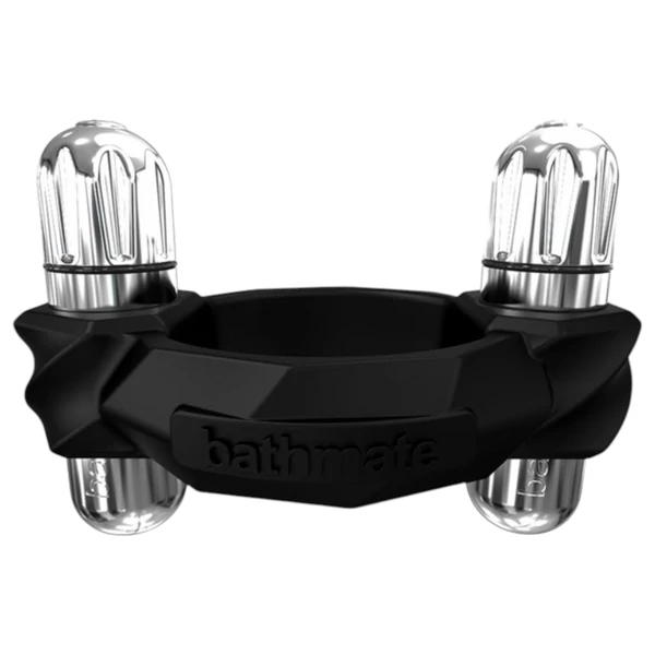 Bathmate Hydro Vibe - hidroterápiás, vibrációs gyűrű (fekete)