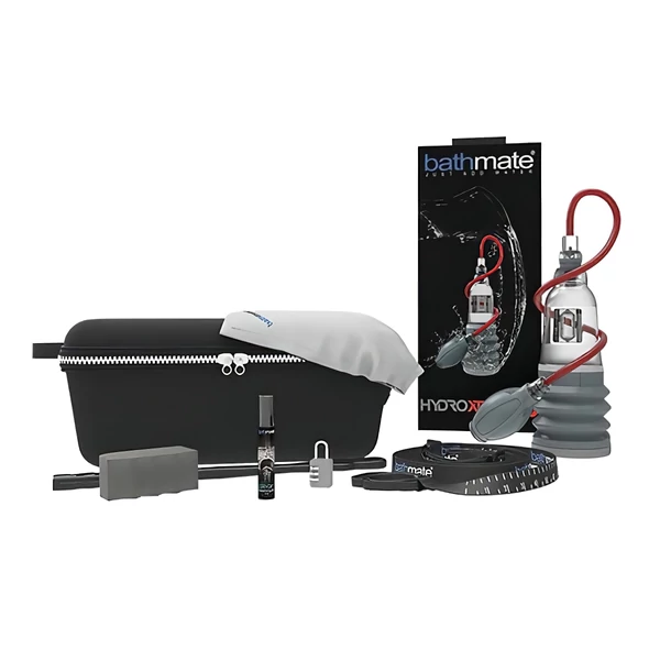 BathMate Xtreme Hydromax 3 - péniszpumpa szett (átlátszó)