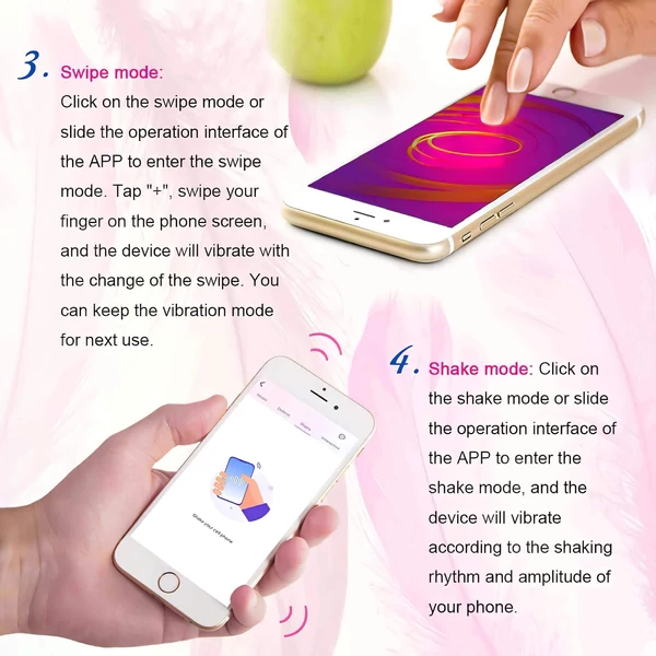 Lonely Winni - App-vezérelt vibrációs tojás (pink)