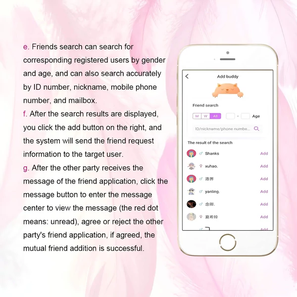 Lonely Winni - App-vezérelt vibrációs tojás (pink)