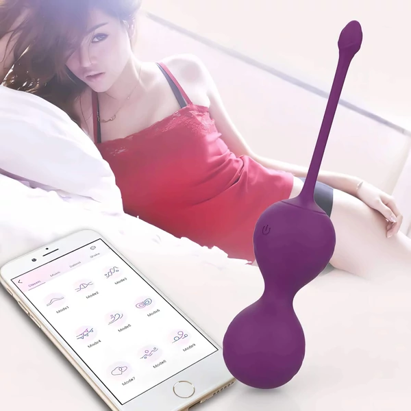 Lonely Winni - App-vezérelt vibrációs tojás (pink)