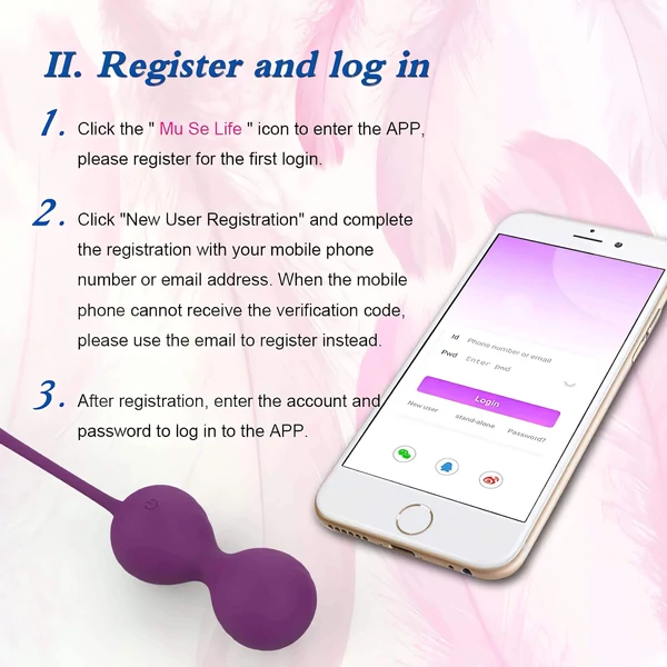 Lonely Winni - App-vezérelt vibrációs tojás (pink)