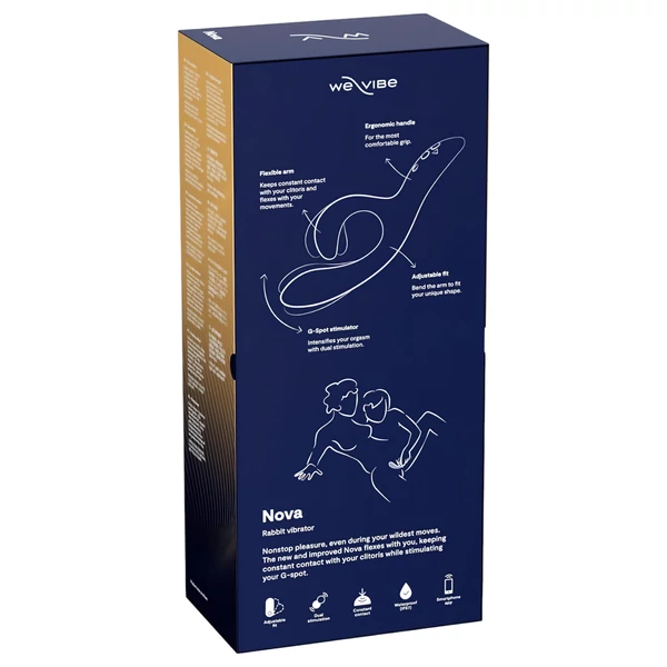 We-Vibe Nova 2 - akkus, okos csiklókaros vibrátor (kék)