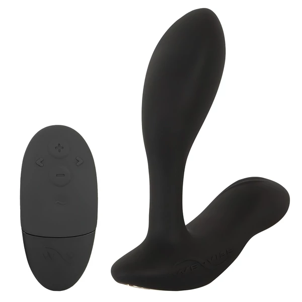 We-Vibe Vector+ – App-vezérelt análvibrátor (fekete)