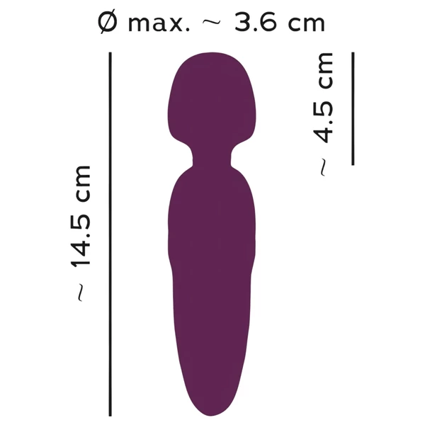 You2Toys Petite - akkus masszírozó vibrátor (piros)