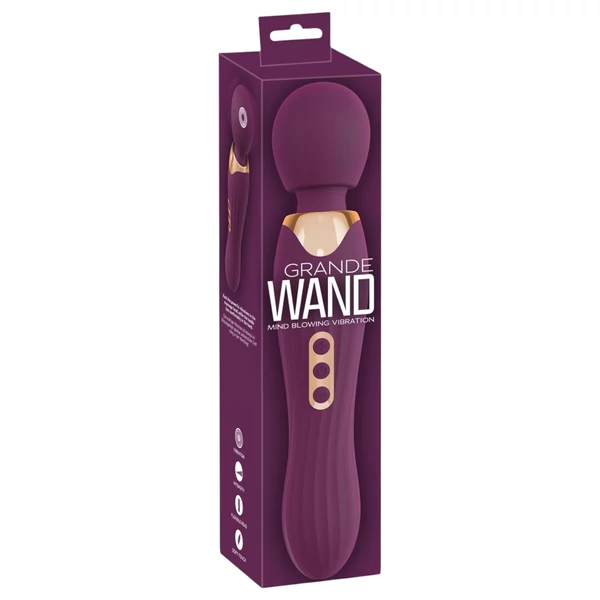 You2Toys Grande - akkus masszírozó vibrátor (piros)