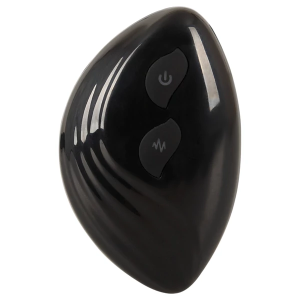 ANOS - kétágú anál vibrátor (fekete)