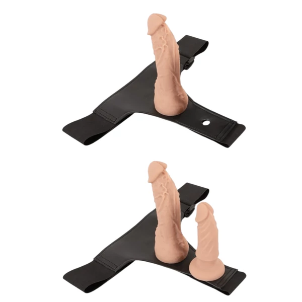 You2Toys - felcsatolható dildó szett (testszínű)