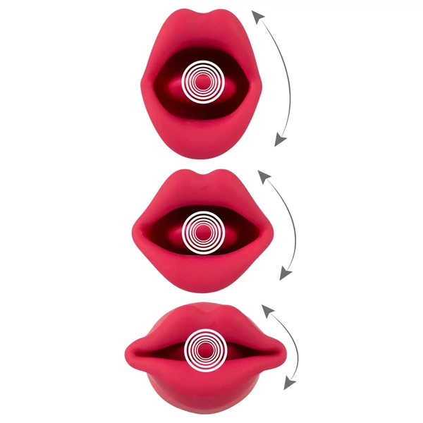 You2Toys - 2in1 nyelves vibrátor (pink)
