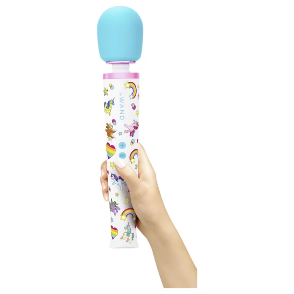 le Wand Unicorn - masszírozó vibrátor szett (szivárvány)