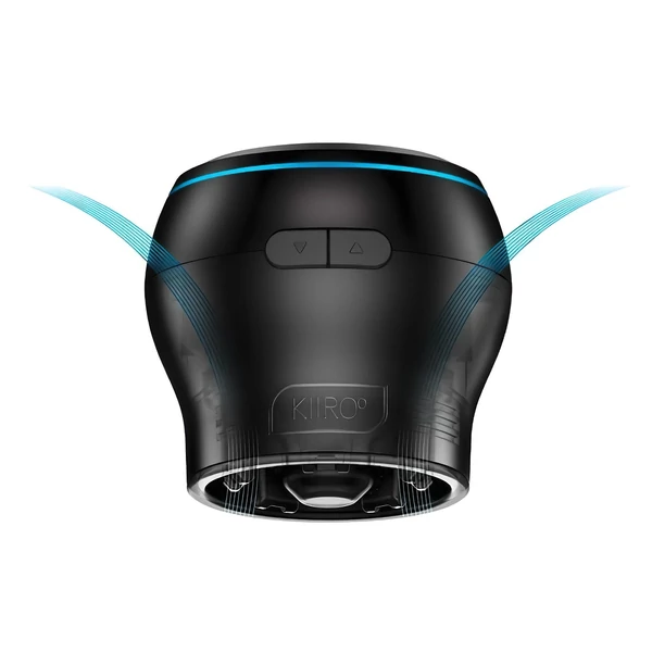 Kiiroo PowerBlow + Victoria June száj maszturbátor (fekete)