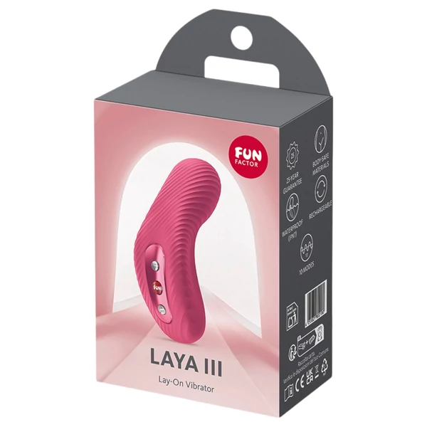 Fun Factory Laya III - vízálló csikló vibrátor (pink)