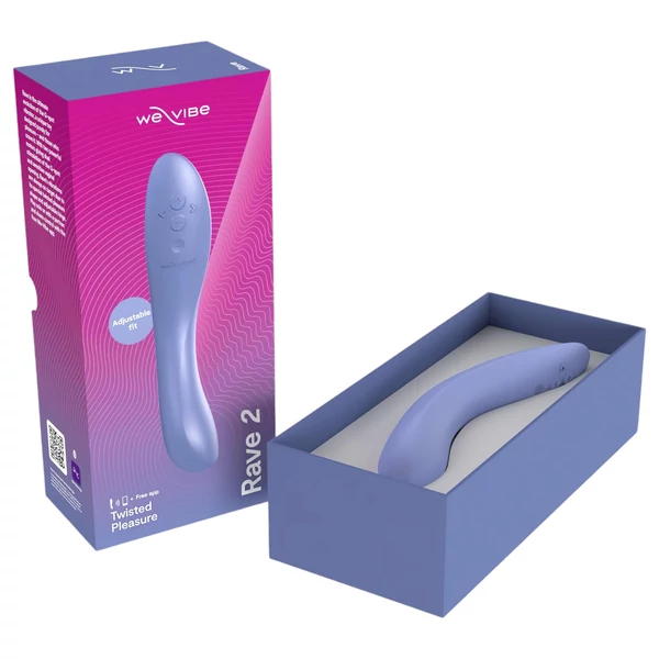 We-Vibe Rave 2 - App-vezérelt G-pont vibrátor (kék)