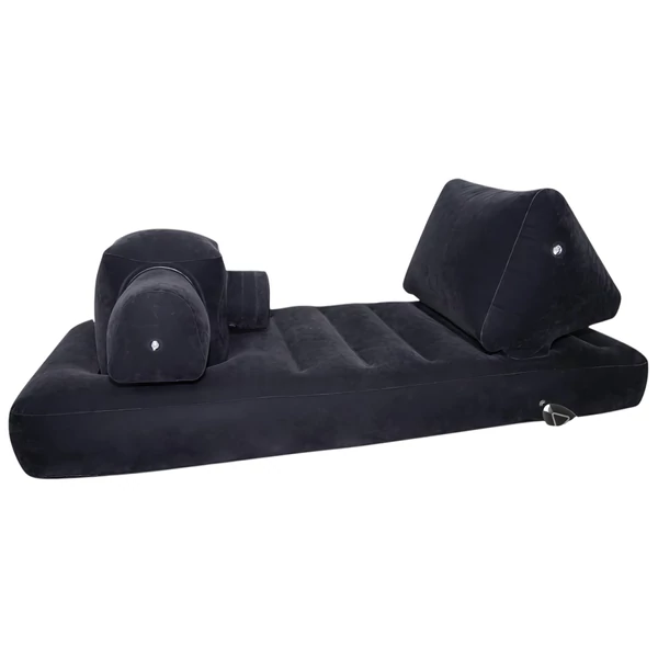 You2Toys Velvet Luxury - szexgép, beépített ággyal (fekete)